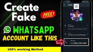 Virtual number || How to Create Fake Whatsapp account with USA number || Virtual Number ||