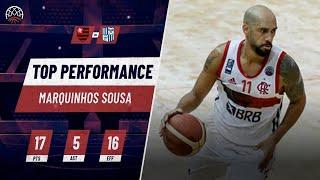 TOP PERFORMANCE - Marquinhos Sousa (17 points) - Instituto vs. Minas