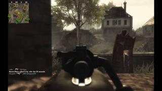 Call of Duty - World at War Multiplayer: Gameplay (PC) Kar98 on Outskirts (1/2)