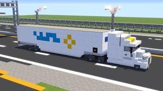 Minecraft Walmart Semi Trailer Truck Tutorial