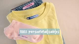 Les étiquettes thermocollantes personnalisées: indispensables pour marquer les vêtements !