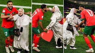 ️ Sofiane Boufal Celebrating with his Mother after Morocco Win 1-0 Against Portugal