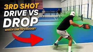 3rd Shot Drop vs. Drive: Which to use and WHEN?