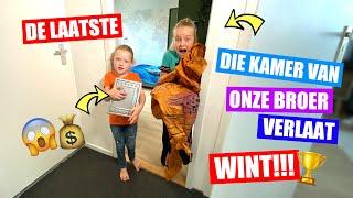 LAATSTE DIE KAMER VAN ONZE BROER VERLAAT WINT - CHALLENGE!! DeZoeteZusjes