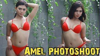 photoshoot bareng Amel..