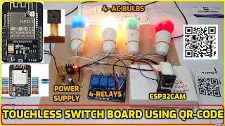 Home Automation - Touchless switch Module With QR Code