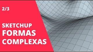 FORMAS COMPLEXAS NO SKETCHUP: criando terrenos com sandbox #02/03 | CtrlArq