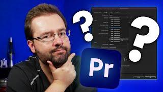 How To Choose The BEST Premiere Pro Sequence Settings