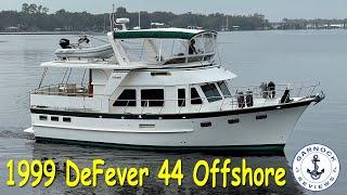 [Sold] - $259,950 - (1999) DeFever 44 Offshore Trawler Yacht For Sale