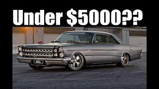 10 CHEAP Classic Muscle Cars (under $5000)