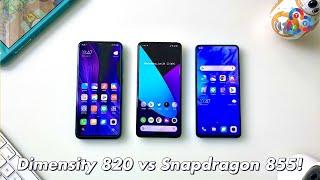 Redmi 10X Pro vs Realme X2 Pro vs Mi 9T Pro (K20 Pro) - 820 VS 855!