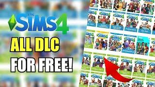 How to Get Sims 4 ALL DLC for FREE - EVERY Sims 4 DLC for FREE