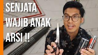 Peralatan Wajib Mahasiswa Arsitektur | #CETAR eps. 4