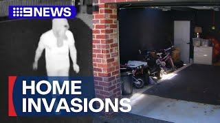 Families terrorised during violent home invasions across Melbourne | 9 News Australia