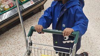 A Day in the Life: My Son Shopping with a Kids Trolley