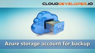 Azure storage account for backups - 0053