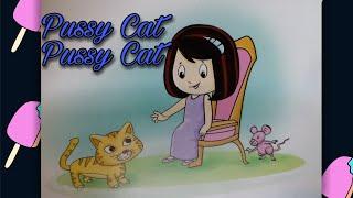 Pussy Cat, Pussy Cat | NURSERY RHYMES FOR LITTLE KIDS