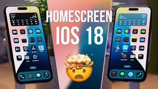 iOS 18 Homescreen: DAS lässt sich jetzt anpassen!