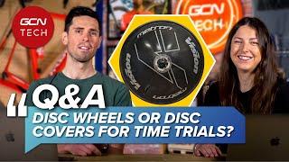 Homemade Disc Wheels, Frozen Chain Wax & Helmet Cleaning | GCN Tech Clinic