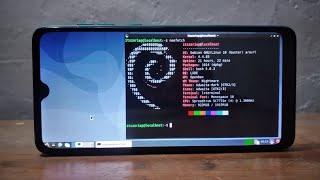 Install a Linux system in Android with UserLAnd (English subtitles)