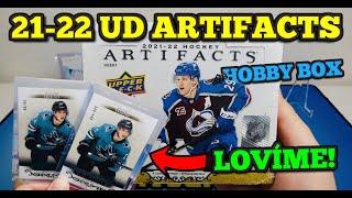 Důvod, proč tuto sérii tak zbožňuju! 21-22 Upper Deck ARTIFACTS Hobby Box! Hokejové kartičky NHL!