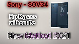 Sony Xperia XZ1 (SOV36) FRP Google Account Unlock Bypass Android 8 No Pc No Software 2021