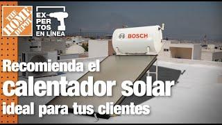 Conoce los calentadores solares | Plomería | The Home Depot Expertos