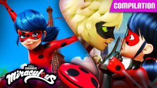 MIRACULOUS |  Compilation 5  FULL EPISODES ▶️ [Evillustrator - Dark Cupid - Mr Pigeon] Season 1