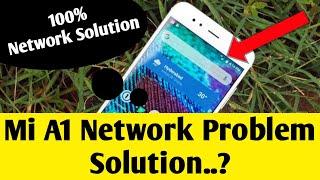 mia1 network problem solution | mi a1 me network problem kaise solve kare | mi a1 network problem