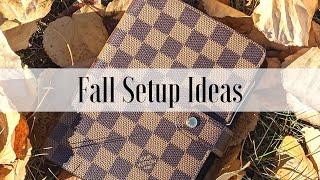 Fall Planner SetUp | Tips on How to Prepare Your Planner For Fall