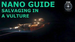 Star Citizen 3.23.1 - Beginner's Guide - Salvaging in a Vulture