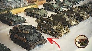 Куча Танков в 1/72  FURY,  Тигр, FV 4005, ИС-3