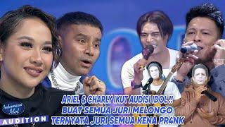 Ariel & Charly Ikut Audisi idol,Bawakn Lagu Menghapus Jejakmu,Buat Bcl Melongo Ternyata Mirip|Parodi