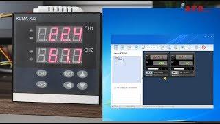 PC programming temperature controller with RS485-USB (Modbus RTU)