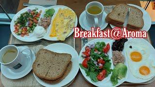 Breakfast@AromaRestaurant with Quennie G   | Myles Vlog