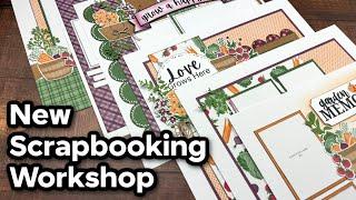 Scrapbook Layout Share + Tips | Stampin' Up To Market Collection