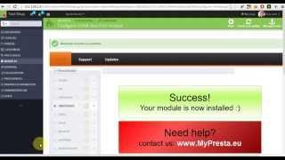 PrestaShop 1.6 module install tutorial