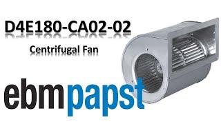 Centrifugal Fan EBM-Papst D4E180-CA02-02 / Eltra Trade