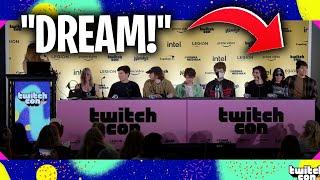 Dream at Twitchcon Stage IRL Meet up!!!