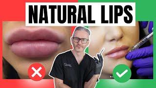 How to Create a Natural Lip Filler Result. NO ONE WILL NOTICE!