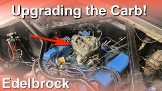 How to install the Edelbrock 1406 Carb