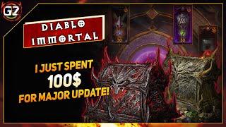 Spending 100$ & Getting Ready for MAJOR UPDATE | Diablo Immortal