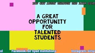 Sir Syedians Talent Hunt competition  2022 || Students who have appeared in SSC-II Exam 22