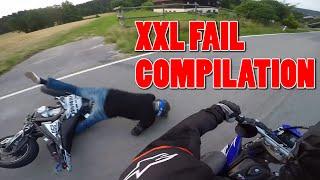 XXL Motorcycle FAIL & CRASH Compilation 23 Crash , Police, Wheelie Fails | PaddyEnduro