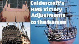 Caldercrafts, HMS Victory, Adjustments to accommodate the lower deck.