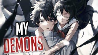 Nightcore - Demons (Rock Version) (Lyrics)