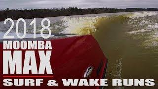 2018 Moomba Max Surf & Wake demo runs