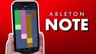 ABLETON NOTE : Ableton Live in your pocket?