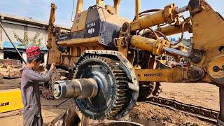 How To Caterpillar D8K Bulldozer Final Drive Tube Repair || Restoration of Caterpillar Final Drive