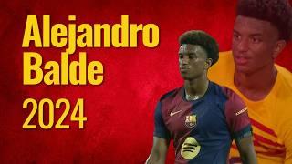 Alejandro Balde 2024 ● Run Machine ● Highlights & Skills